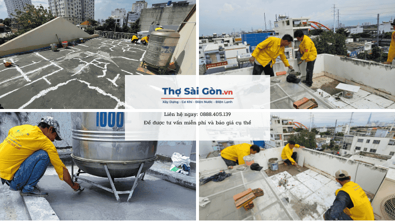 Tại sao chọn Thợ Sài Gòn cho dịch vụ chống thấm tại quận Bình Tân?