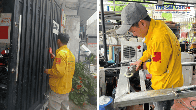Lợi ích khi chọn dịch vụ sửa cửa sắt