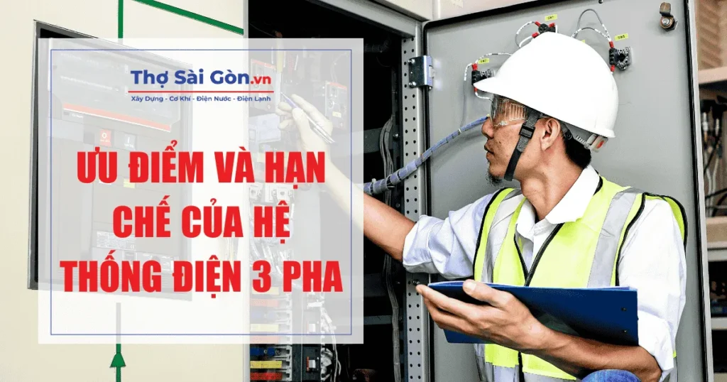 Ưu điểm và hạn chế của hệ thống điện 3 pha