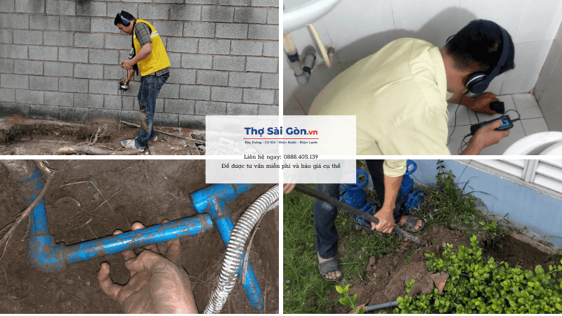 dò nước rò rỉ Quận 6