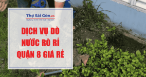 dò tìm rò rỉ nước quận 8