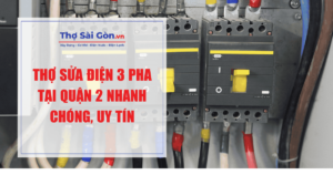 Thợ sửa điện 3 pha tại quận 2