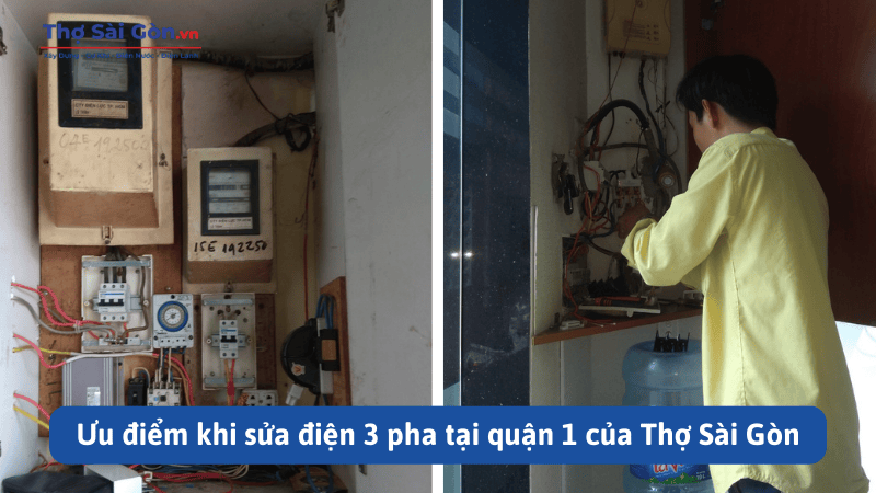 Ưu điểm khi sửa điện 3 pha tại quận 1