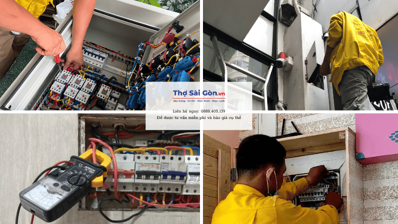 Các hạng mục sửa chữa điện 3 pha tại Thợ Sài Gòn