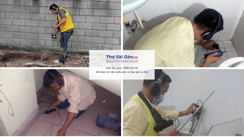 Dịch vụ dò tìm rò rỉ nước Tân Phú