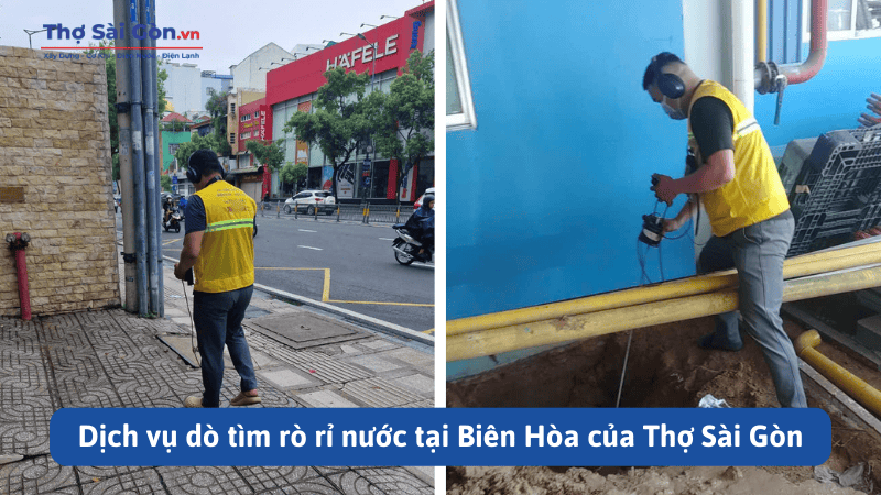 Dịch vụ dò tìm rò rỉ nước tại Biên Hòa
