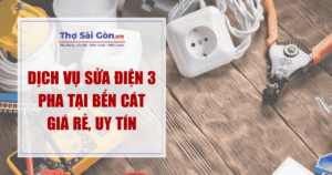 sửa điện 3 pha tại Bến Cát