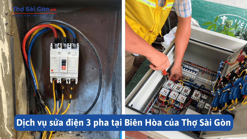 Dịch vụ sửa điện 3 pha tại Biên Hòa