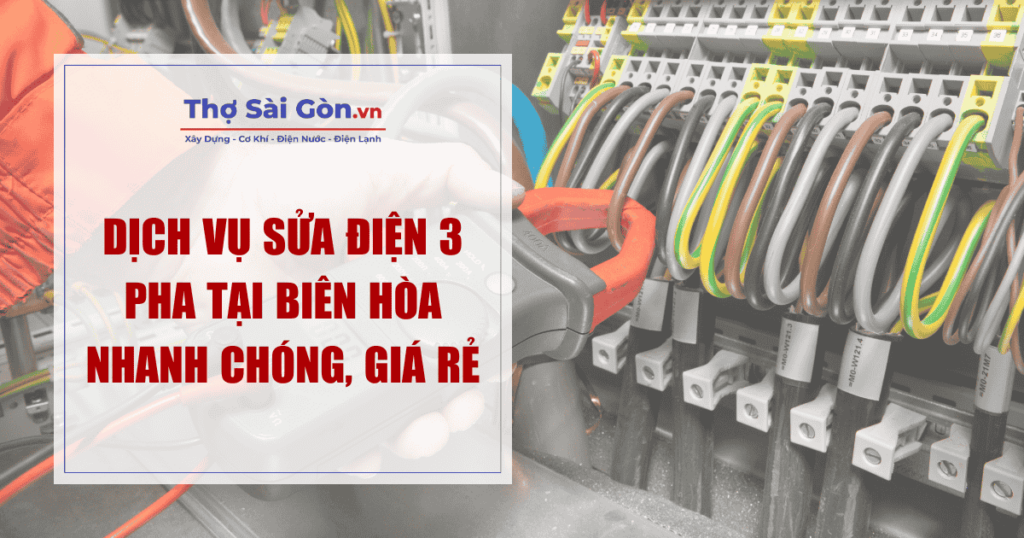 sửa điện 3 pha tại Biên Hòa