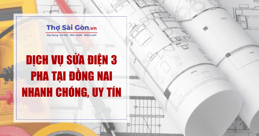 sửa điện 3 pha tại Đồng Nai