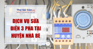 Dịch vụ sửa điện 3 pha tại huyện Nhà Bè