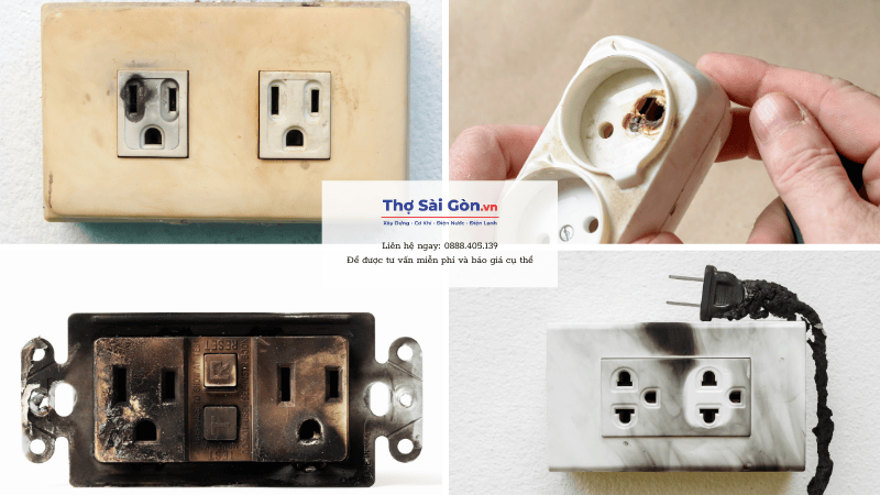 Hạng mục SỬA Ổ CẮM BỊ HƯ 1
