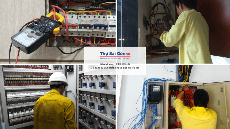 Quy trình sửa điện 3 pha tại Bến Cát mà Thợ Sài Gòn cung cấp