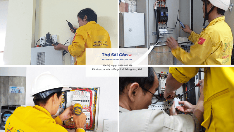 Quy trình sửa điện 3 pha tại quận Tân Bình