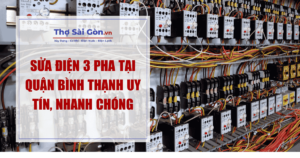 Sửa điện 3 pha tại quận Bình Thạnh