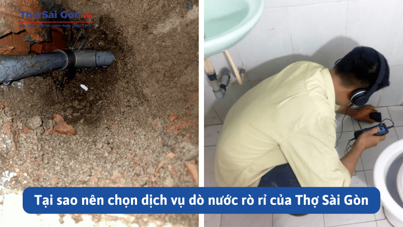 dịch vụ dò nước rò rỉ