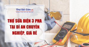 sửa điện 3 pha tại Dĩ An