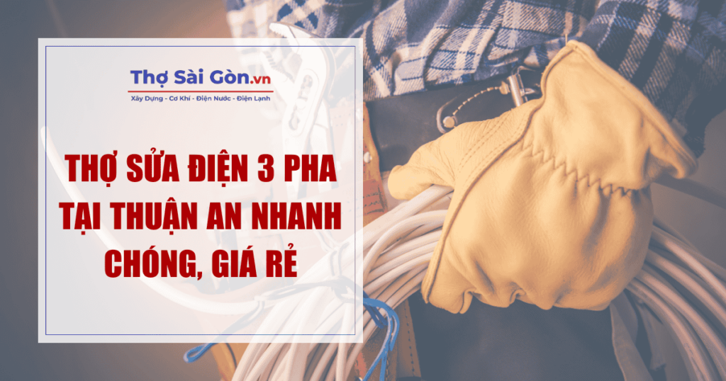 sửa điện 3 pha tại Thuận An