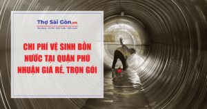 vệ sinh bồn nước tại quận Phú Nhuận