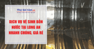 vệ sinh bồn nước tại Long An
