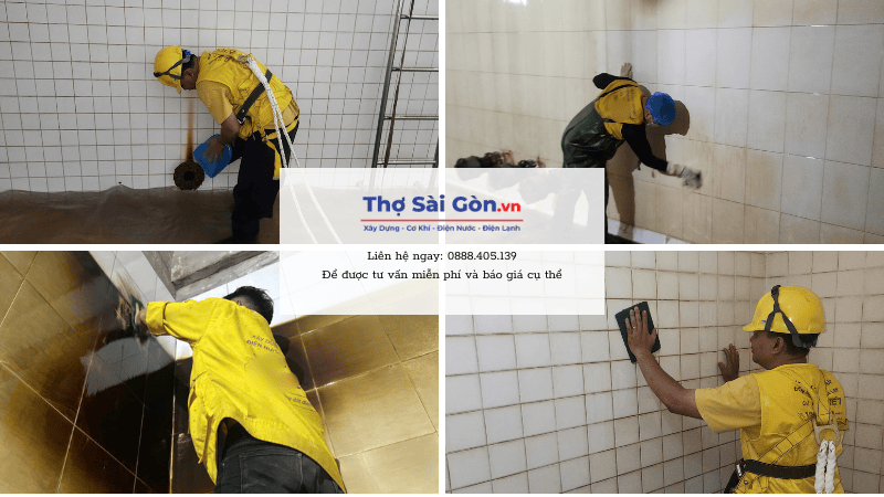 Các hạng mục Thợ Sài Gòn cần làm khi vệ sinh bể nước ngầm tại Bến Cát