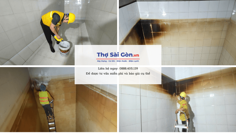 Các hạng mục Thợ Sài Gòn cần làm khi vệ sinh bể nước ngầm tại Dĩ An