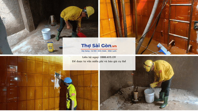 Các hạng mục Thợ Sài Gòn cần làm khi vệ sinh bể nước ngầm tại Đồng Nai