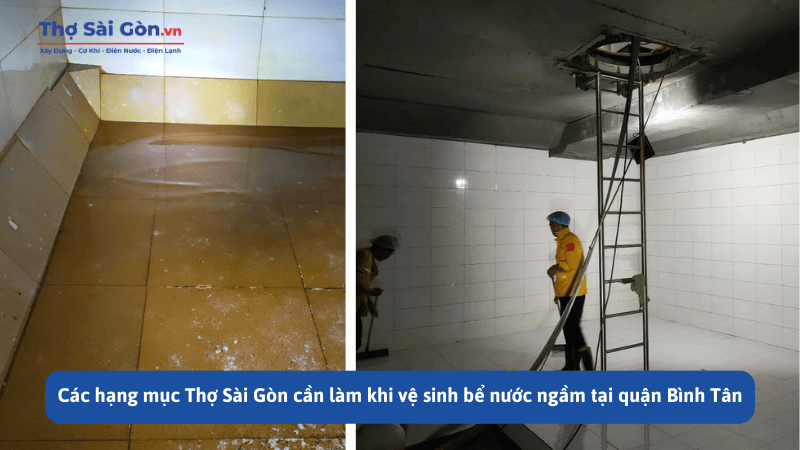 Vệ sinh bể nước ngầm tại quận Bình Tân - Gọi 0888 405 139 3