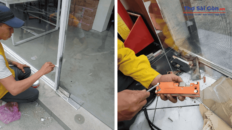 Các hạng mục sửa cửa kính tại quận Gò Vấp