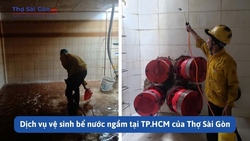 Dịch vụ vệ sinh bể nước ngầm tại TP.HCM