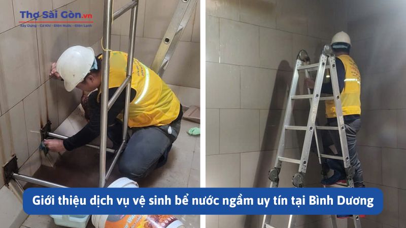 Giới thiệu dịch vụ vệ sinh bể nước ngầm uy tín tại Bình Dương