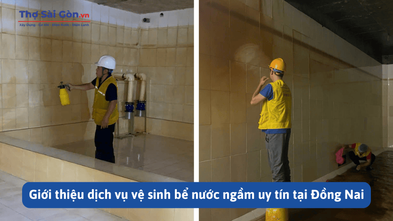 Giới thiệu dịch vụ vệ sinh bể nước ngầm uy tín tại Đồng Nai