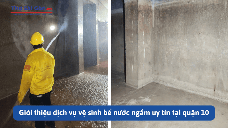 Giới thiệu dịch vụ vệ sinh bể nước ngầm uy tín tại quận 10