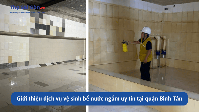 Vệ sinh bể nước ngầm tại quận Bình Tân - Gọi 0888 405 139 1