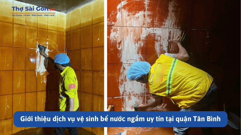 Giới thiệu dịch vụ vệ sinh bể nước ngầm uy tín tại quận Tân Bình