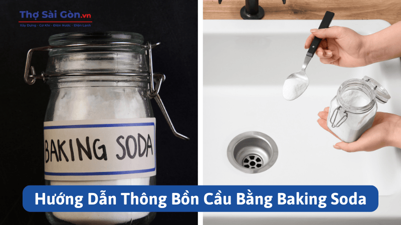 Hướng Dẫn Thông Bồn Cầu Bằng Baking Soda