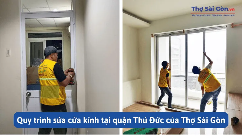 Tìm thợ sửa cửa kính quận Thủ Đức - Gọi 0888 405 139 1