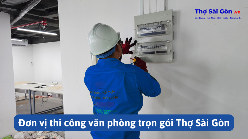 Quy trình thi công xây dựng văn phòng trọn gói