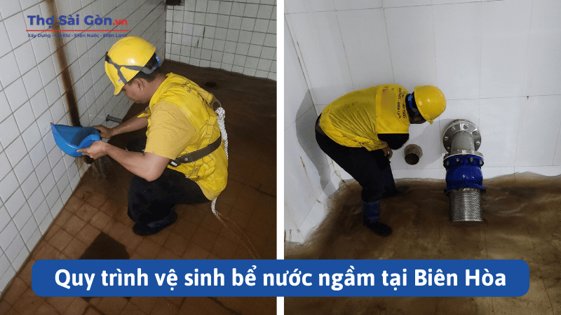 Vệ sinh bể nước ngầm tại Biên Hòa - Gọi 0888 405 139 6 Quy trình vệ sinh bể nước ngầm tại Biên Hòa
