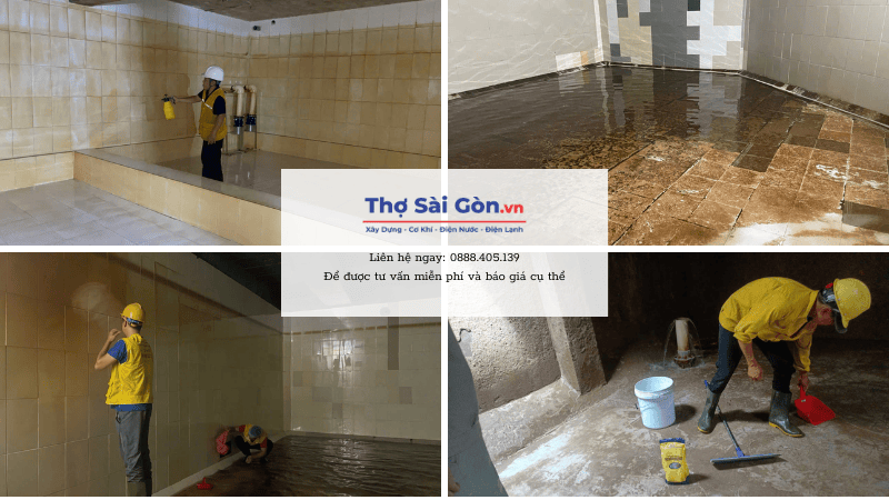 Quy trình vệ sinh bể nước ngầm tại Thủ Dầu Một