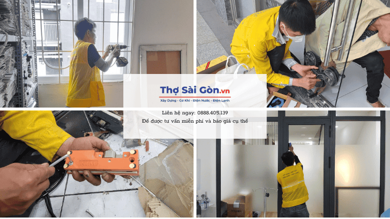 Tại sao, nên chọn Thợ Sài Gòn sửa cửa kính tại Cần Giờ?