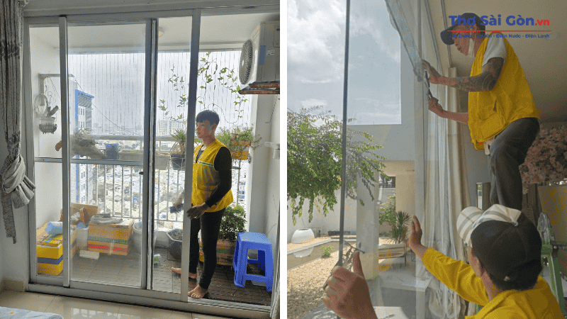 Tại sao, nên chọn Thợ Sài Gòn sửa cửa kính tại quận Bình Tân?