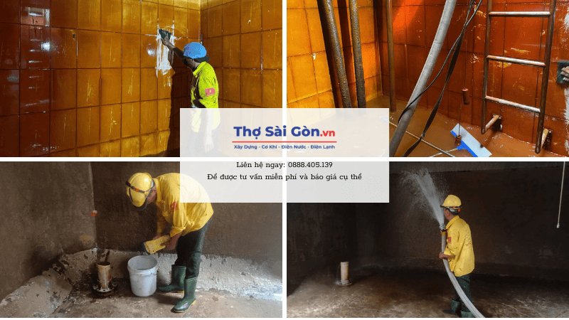 Tại sao, nên chọn Thợ Sài Gòn vệ sinh bể nước ngầm tại Bến Cát?