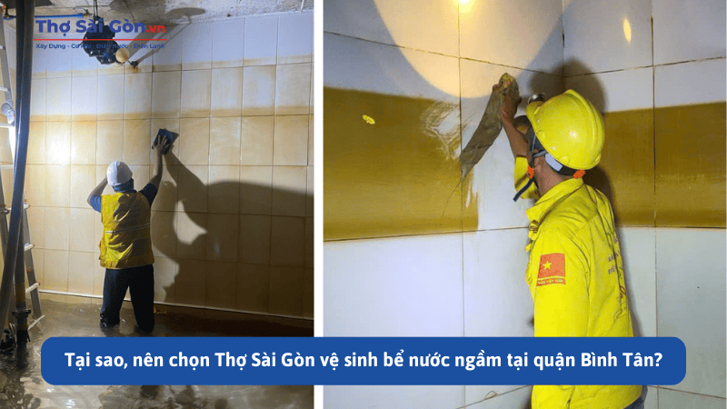 Vệ sinh bể nước ngầm tại quận Bình Tân - Gọi 0888 405 139 2
