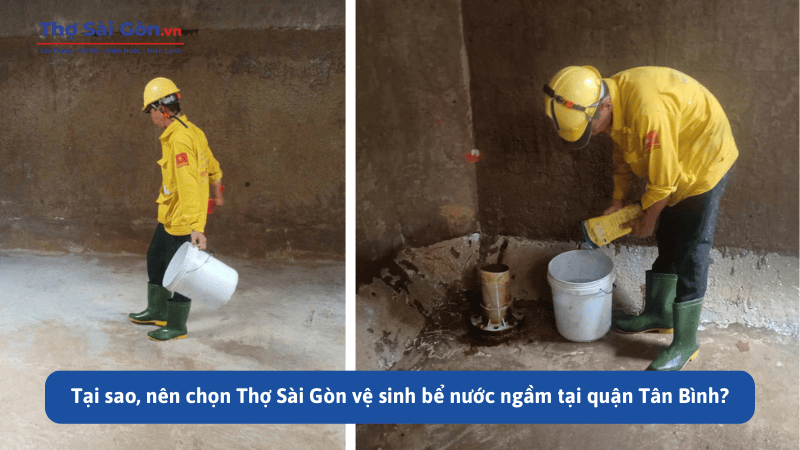 Vệ sinh bể nước ngầm tại quận Tân Bình - Gọi 0888 405 139 1