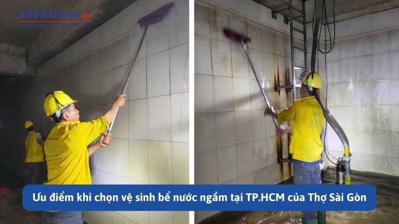 Ưu điểm khi chọn vệ sinh bể nước ngầm tại TP.HCM