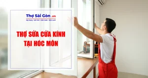 sửa cửa kính tại hóc môn