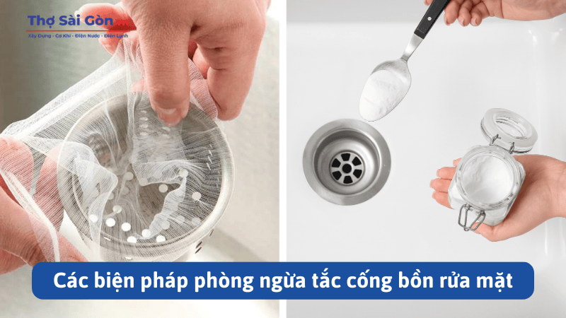 Cách thông cống bồn rửa mặt nhanh chóng, hiệu quả 6 Các biện pháp phòng ngừa tắc cống bồn rửa mặt