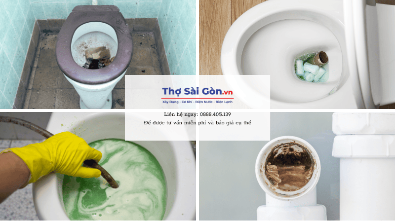 Tìm thợ thông nghẹt bồn cầu Củ Chi - Gọi 0888 405 139 5 Các hạng mục thông nghẹt bồn cầu tại Củ Chi của Thợ Sài Gòn