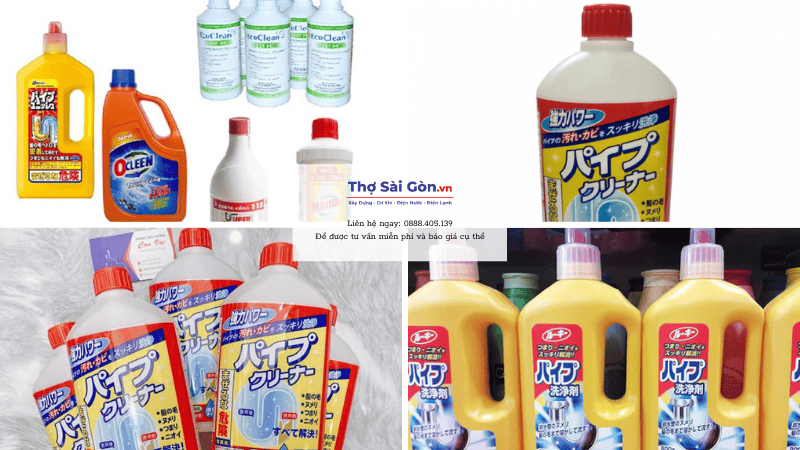 Cách sử dụng nước thông bồn cầu hiệu quả và an toàn 2 Cách chọn nước thông bồn cầu phù hợp